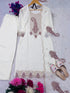 Designer Wear Trending Top With Printed Work And Real Mirror Work With Plazzo And Dupatta Set