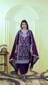New Design Wear Sequence Embroidery Top And Farsi Plazzo With Dupatta